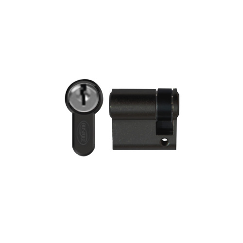 Austyle 5 Pin C4 Euro Single Cylinder 39mm Matt Black 59142