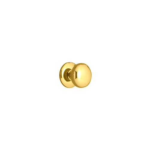 Superior Brass Door Knob Set 50mm Polished Brass 7002