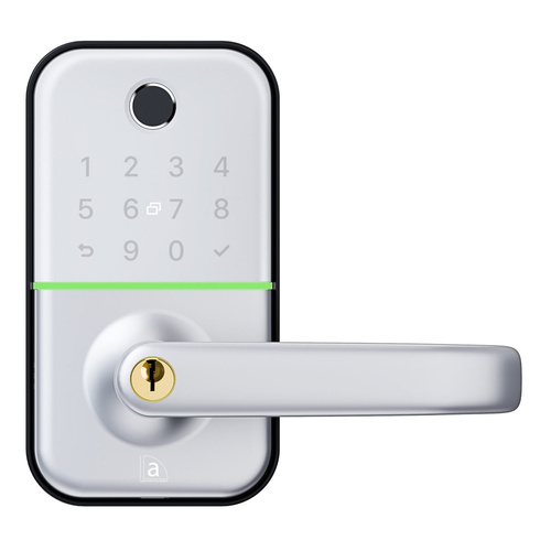 Austyle Smart Digital C4 Key In Lever Entrance Set 140x77mm Silver/White 89413