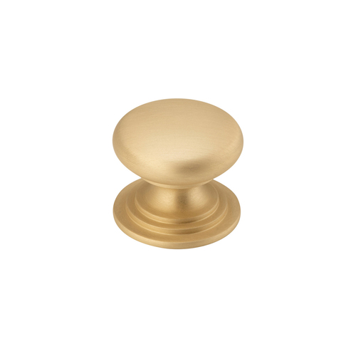 Iver Sarlat Cupboard Knob Handle 38mm Brushed Brass 0579