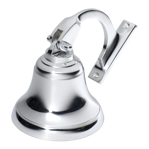 Tradco 1293CP Ships Bell Polished Chrome 100mm