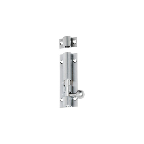 Tradco 1423SC Barrel Bolt Satin Chrome 75x25mm