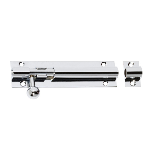 Tradco 1432CP Barrel Bolt Polished Chrome 100x25mm