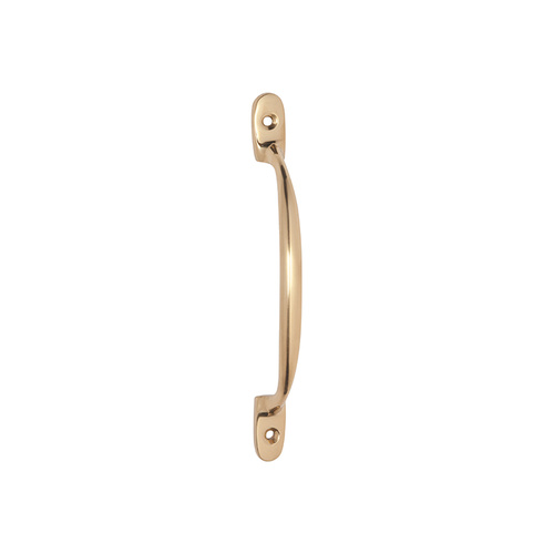 Out of Stock: ETA End June - Tradco 1463PB Pull Handle Polished Brass 150mm