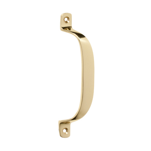 Tradco 1486PB Offset Handle Polished Brass 130mm