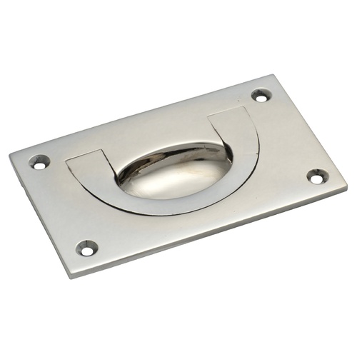 Out of Stock: ETA End June - Tradco 1564CP Flush Pull Polished Chrome 90x55mm