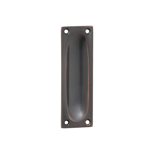 Out of Stock: ETA Mid March - Tradco 1578AC Flush Pull Antique Copper 28x88mm