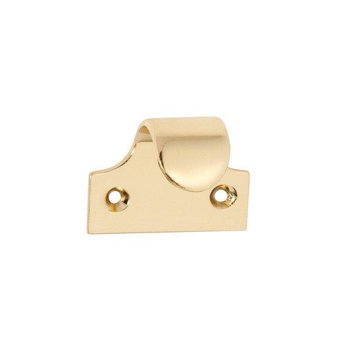 Tradco Classic Window Sash Lift 34x42mm Polished Brass 1629