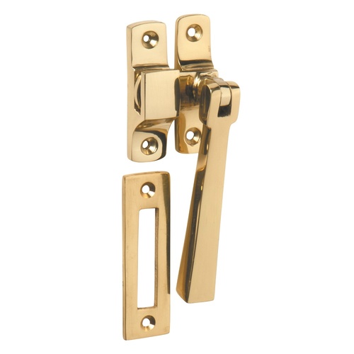 Out of Stock: ETA End June - Tradco 1690PB Casement Fastener Square Polished Brass 