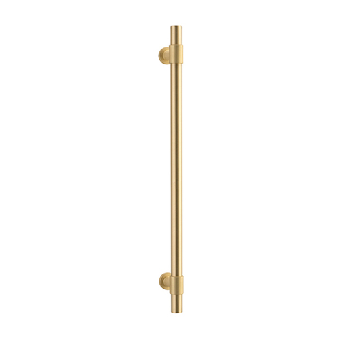 Iver Helsinki Door Pull Handle 450mm Brushed Gold PVD 17147