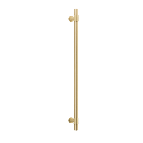 Iver Helsinki Door Pull Handle 600mm Brushed Gold PVD 17148