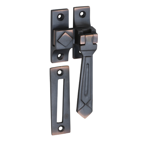Tradco 1748AC Casement Fastener Deco Antique Copper 