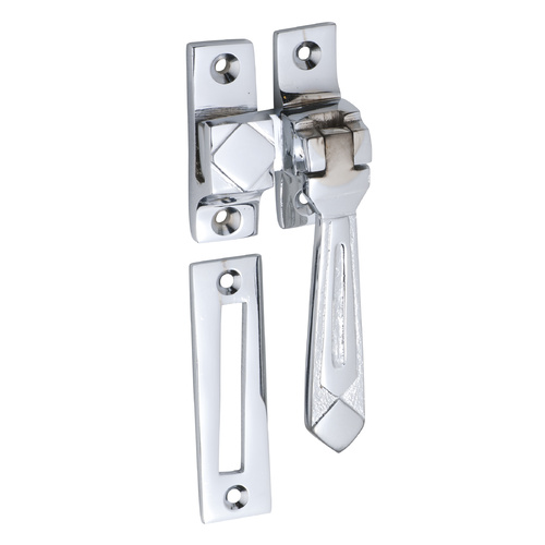 Tradco 1754CP Casement Fastener Deco Polished Chrome