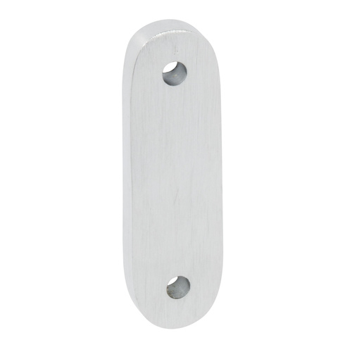 Tradco 1755CP Adaptor Plate Teardrop Fastener Polished Chrome 