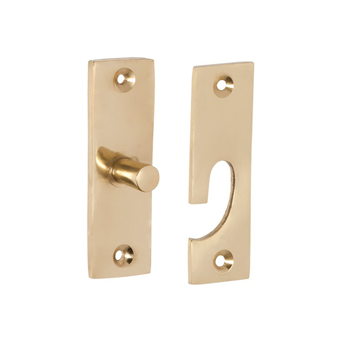 Tradco Fanlight Swivel Polished Brass 23x73mm 1780