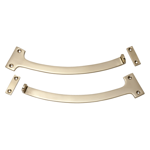 Out of Stock: ETA End February - Tradco 1783PB Fanlight Stop Polished Brass Pair