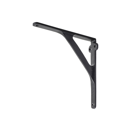Tradco Shelf Bracket CI Matt Black 130x130mm 1940