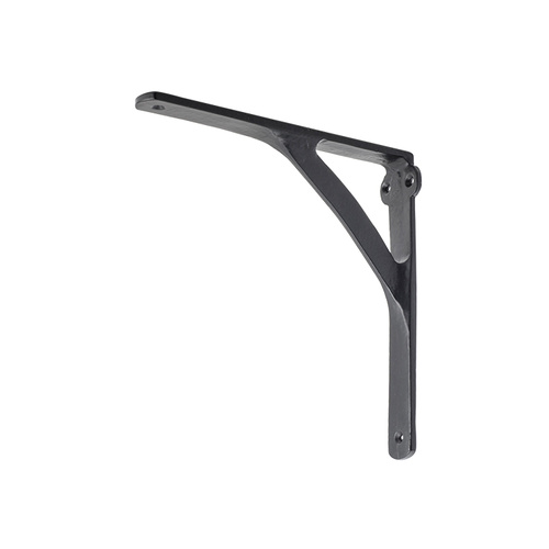 Tradco Shelf Bracket CI Matt Black 200x200mm 1942