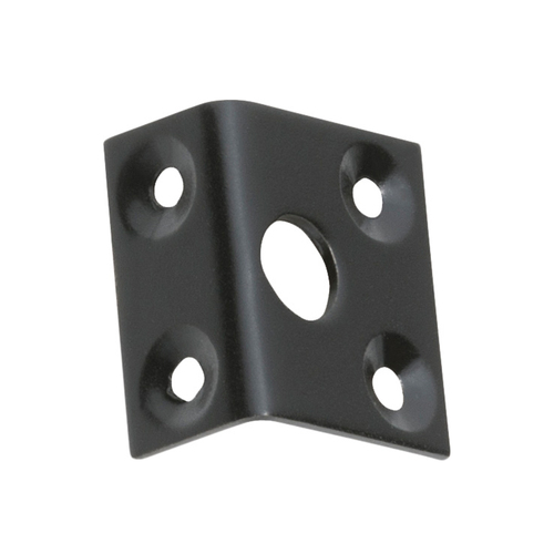 Tradco Barrel Bolt Right Angle Keeper 7.5mm Matt Black 1947