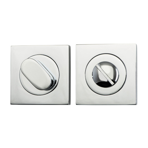 Iver Privacy Turn Square Concealed Fix Polished Chrome 20034
