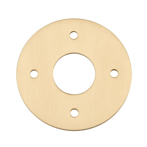Iver Adaptor Plate Round 60mm Hole Brushed Brass 20083
