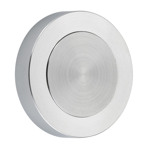 Iver Blank Rose Round Escutcheon 52mm Brushed Chrome 20285