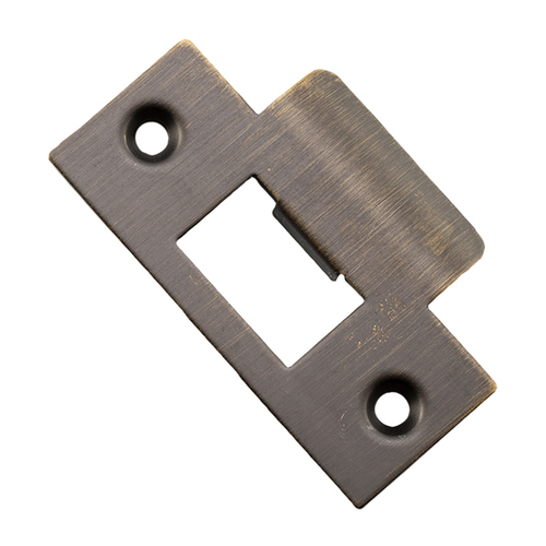 Iver Metal Door Tube Latch Striker Signature Brass 20491