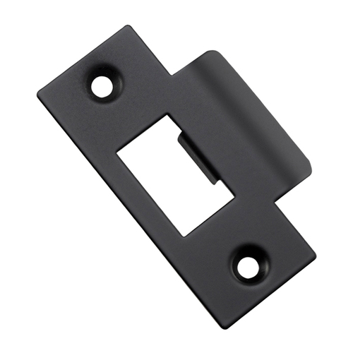 Iver Metal Door Tube Latch Striker Matt Black 20493