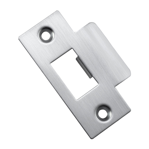 Iver Metal Door Tube Latch Striker Brushed Chrome 20495