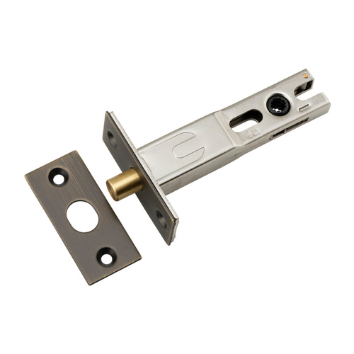 Iver Round Privacy Bolt 70mm Backset Signature Brass 20545