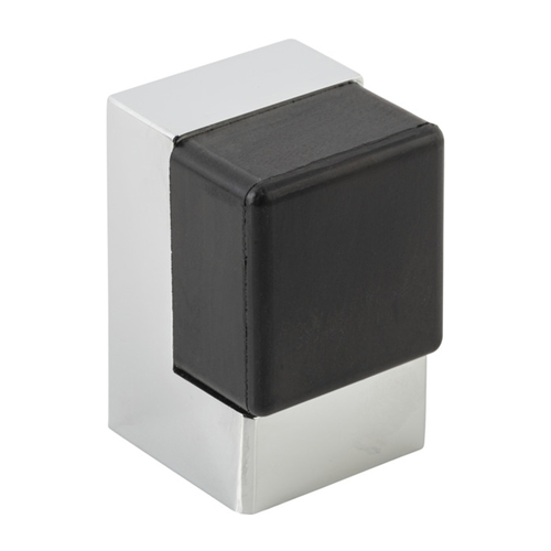 Iver Square Door Stop Concealed Fix 50mm Polished Chrome 20824