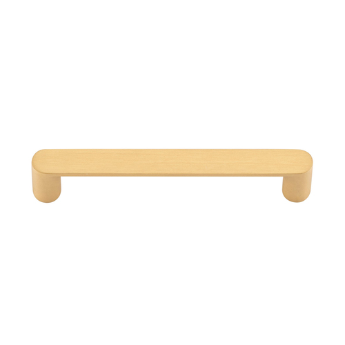 Restocking Soon: ETA Early July - Iver Osaka Cabinet Pull Handle CTC 128mm Brushed Brass 20956