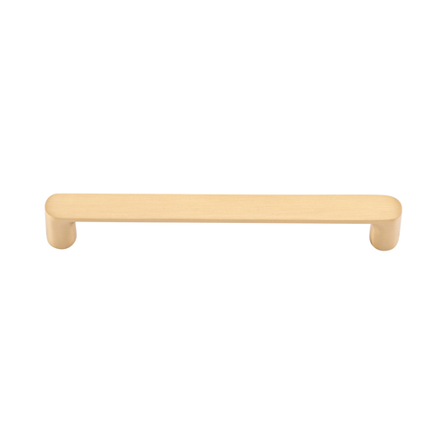 Restocking Soon: ETA End July - Iver Osaka Cabinet Pull Handle CTC 160mm Brushed Brass 20966