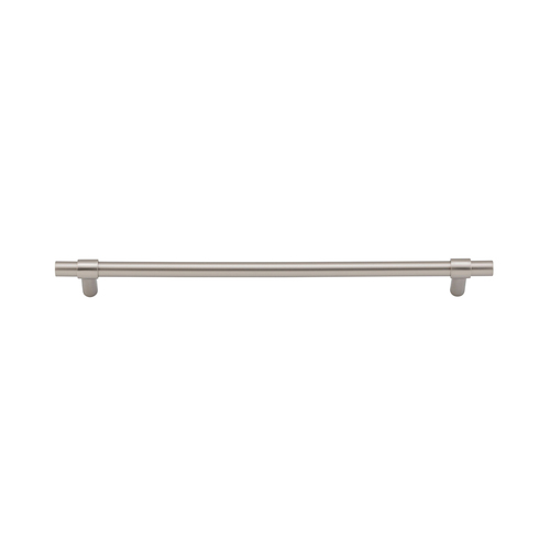 Restocking Soon: ETA End May - Iver Helsinki Cabinet Pull Handle CTC 256mm Satin Nickel 21029