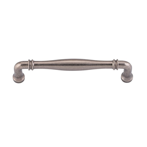 Restocking Soon: ETA Mid August - Iver Sarlat Cabinet Pull Handle CTC 160mm Distressed Nickel 21077