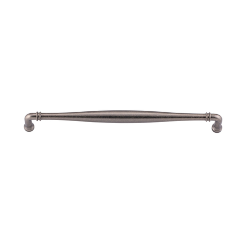 Restocking Soon: ETA End October - Iver Sarlat Cabinet Pull Handle CTC 320mm Distressed Nickel 21097