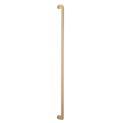 Iver Baltimore Pull Handle Brushed Brass CTC 900mm 21316
