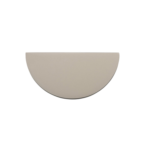 Iver Osaka Half Moon Drawer Cabinet Pull Handle CTC 64mm Satin Nickel 21329