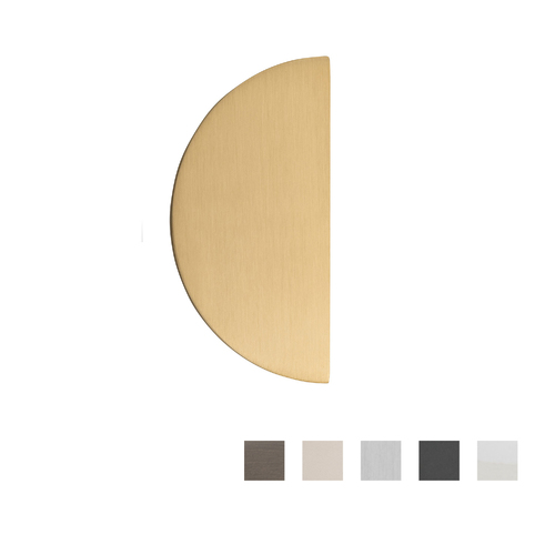Iver Osaka Half Moon Cupboard Pull Handle - Available in Various Finishes