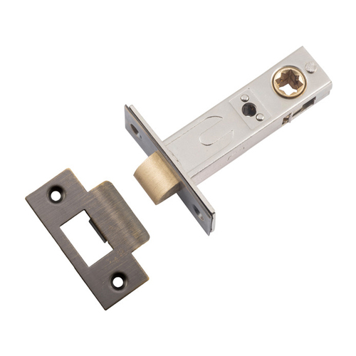 Iver Split Cam Tube Latch 'T' Striker 60mm Backset Signature Brass 21454