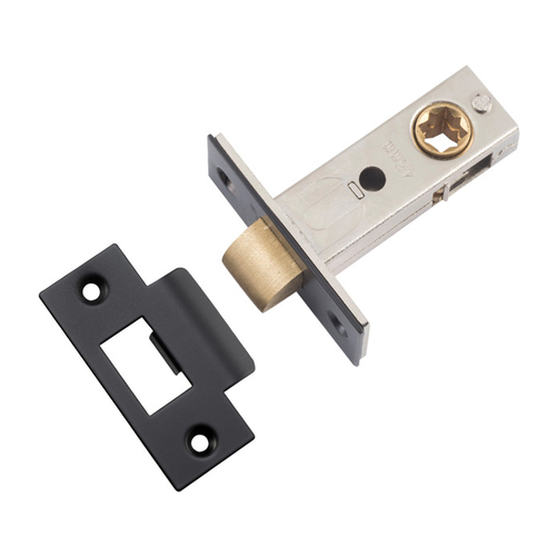 Iver Split Cam Tube Latch 'T' Striker 45mm Backset Matt Black 21459