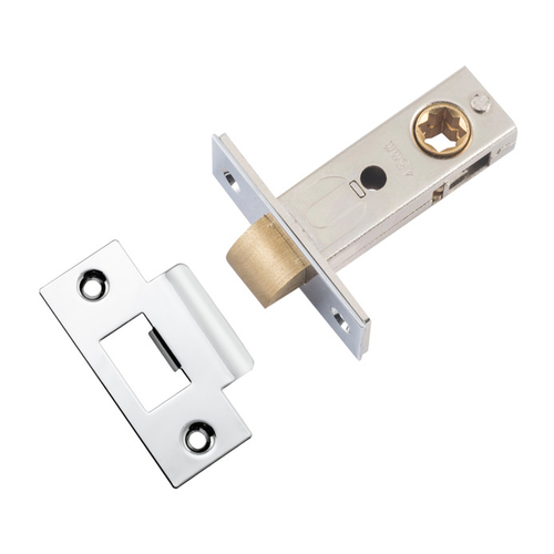 Iver Split Cam Tube Latch 'T' Striker 45mm Backset Polished Chrome 21462