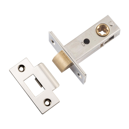 Iver Split Cam Tube Latch 'T' Striker 45mm Backset Polished Nickel 21474