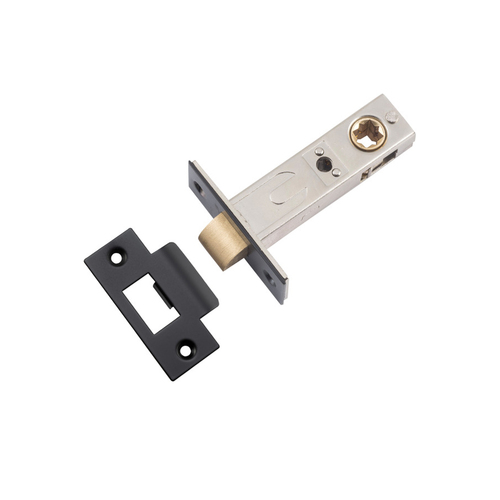 Iver Hard Sprung Split Cam Tube Latch 60mm Backset Matt Black 21490
