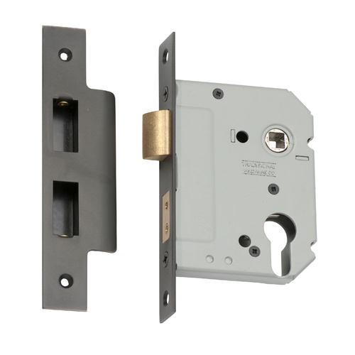 Tradco 2161AC Euro Lock Tradco Antique Copper 57mm