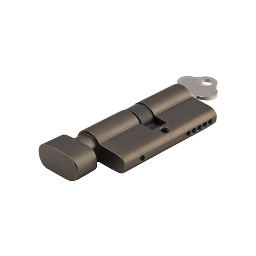 Tradco Iver Euro Cylinder and Turn 65mm Signature Brass 21611