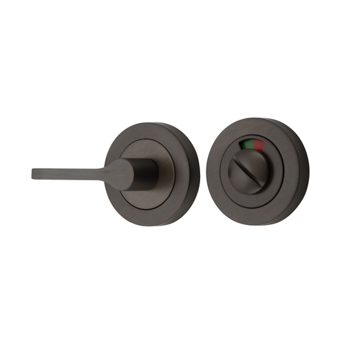 Iver Accessibility Round Privacy Turn with Indicator Signature Brass 21711