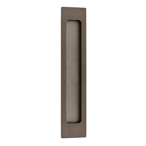 Iver Rectangular Flush Pull Concealed Fix Signature Brass 21780