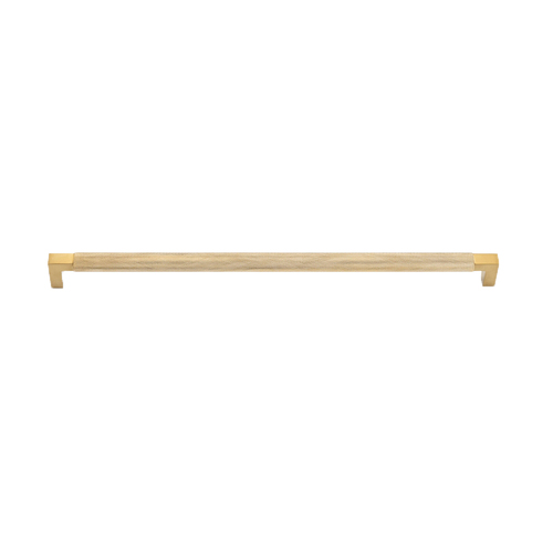 Iver Brunswick Cabinet Pull Handle CTC 450mm Brushed Gold PVD 22140