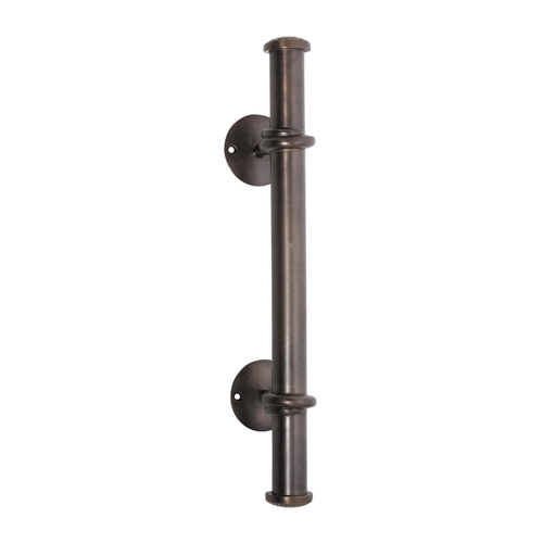 Tradco Bar Pull Handle Antique Brass 420mm 2284